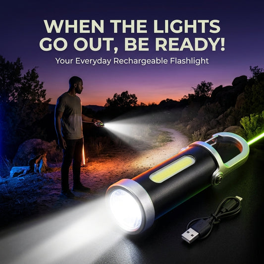 Rechargeable EDC Flashlight